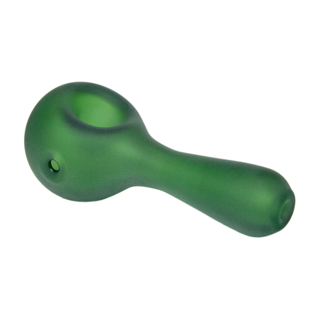 Sandblasted Pioneer Spoon Pipe | MJ Arsenal - Bumpin' Cannabinoids