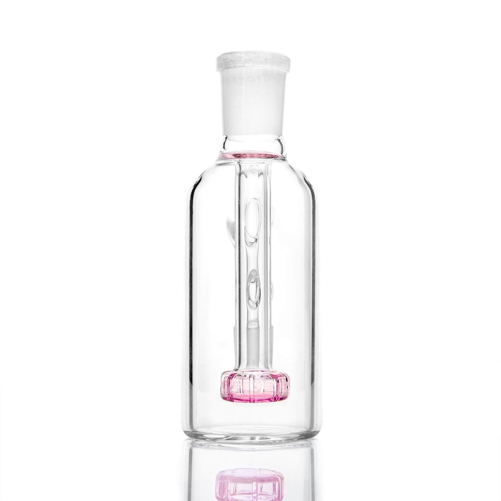 18mm 90 degree Ash Catcher Pink - Bumpin' Cannabinoids