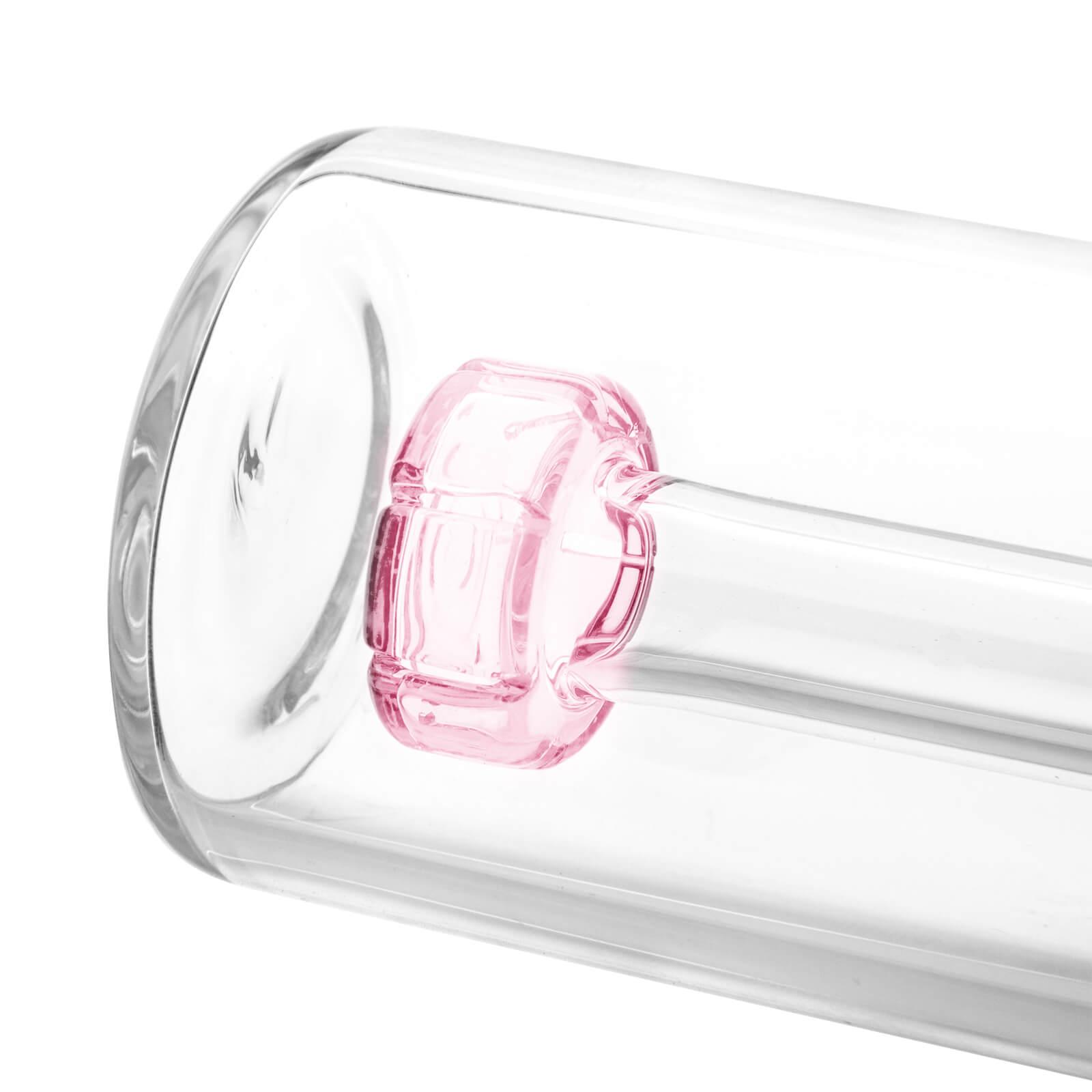 18mm 90 degree Ash Catcher Pink - Bumpin' Cannabinoids