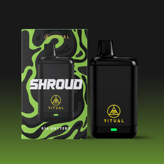 Ritual - Shroud 510 Variable Voltage Concealed Battery - Black - Bumpin' Cannabinoids