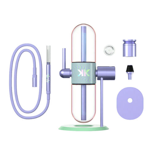 Gravity Infuser - Violet Sky / Mints | Khalifa x Stündenglass - Bumpin' Cannabinoids