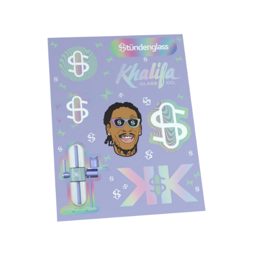 Gravity Infuser - Violet Sky / Mints | Khalifa x Stündenglass - Bumpin' Cannabinoids