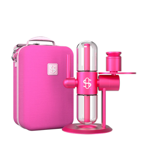 Kompact Gravity Infuser Pink | Stündenglass - Bumpin' Cannabinoids
