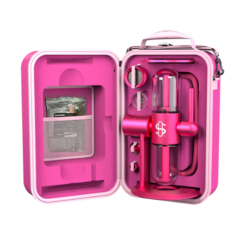 Kompact Gravity Infuser Pink | Stündenglass - Bumpin' Cannabinoids