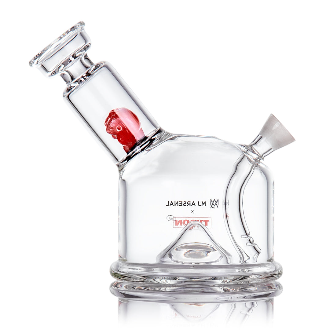 MJ Arsenal x Tyson 2.0 Punch-Out | Cone Bubbler Water Pipe - Bumpin' Cannabinoids