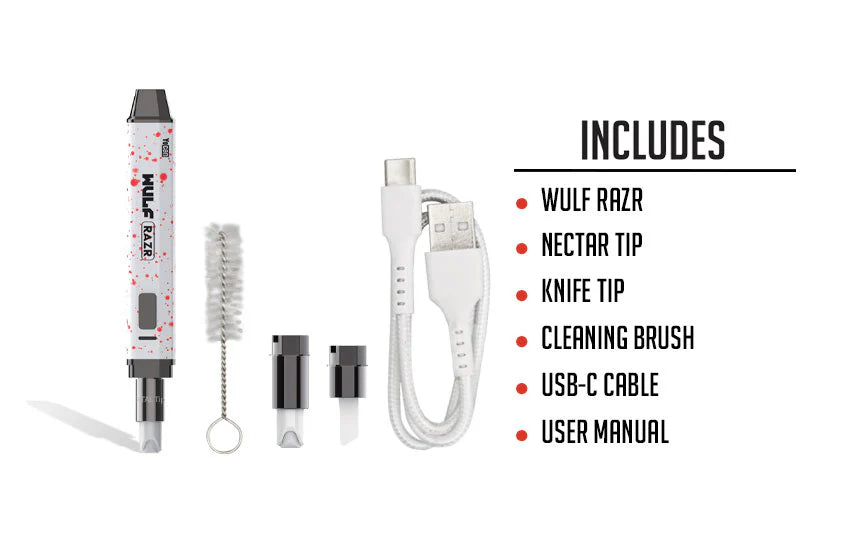 RAZR Nectar Collector and Hot Knife | Wulf Mods - Bumpin' Cannabinoids